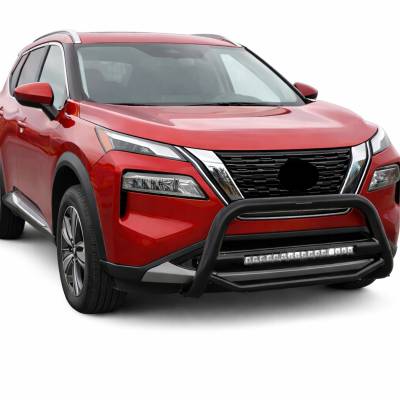 Black Horse Off Road - MAX Beacon Bull Bar-Black-2021-2023 Nissan Rogue|Black Horse Off Road - Image 3