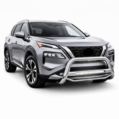 MAX Beacon Bull Bar-Stainless Steel-2021-2023 Nissan Rogue|Black Horse Off Road