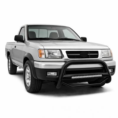 Black Horse Off Road - MAX Beacon Bull Bar-Black-1998-2004 Nissan Frontier/2000-2004 Nissan Xterra|Black Horse Off Road - Image 4