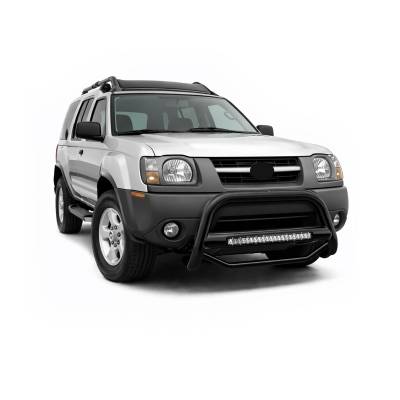 Black Horse Off Road - MAX Beacon Bull Bar-Black-1998-2004 Nissan Frontier/2000-2004 Nissan Xterra|Black Horse Off Road - Image 3