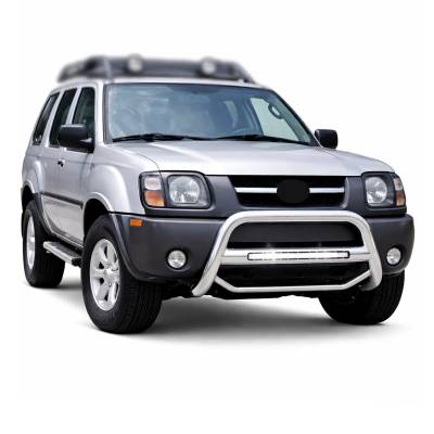 Black Horse Off Road - MAX Beacon Bull Bar-Stainless Steel-1998-2004 Nissan Frontier/2000-2004 Nissan Xterra|Black Horse Off Road - Image 3