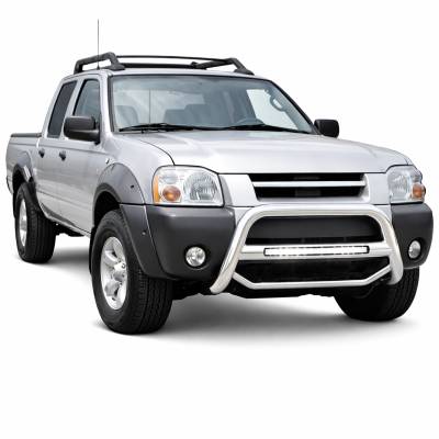 Black Horse Off Road - MAX Beacon Bull Bar-Stainless Steel-1998-2004 Nissan Frontier/2000-2004 Nissan Xterra|Black Horse Off Road - Image 5