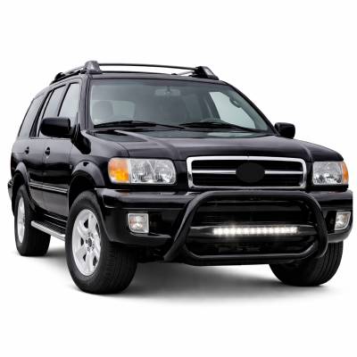 Black Horse Off Road - MAX Beacon Bull Bar-Black-1999-2003 Infiniti QX4/1999-2004 Nissan Pathfinder|Black Horse Off Road - Image 5