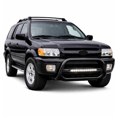 Black Horse Off Road - MAX Beacon Bull Bar-Black-1999-2003 Infiniti QX4/1999-2004 Nissan Pathfinder|Black Horse Off Road - Image 6