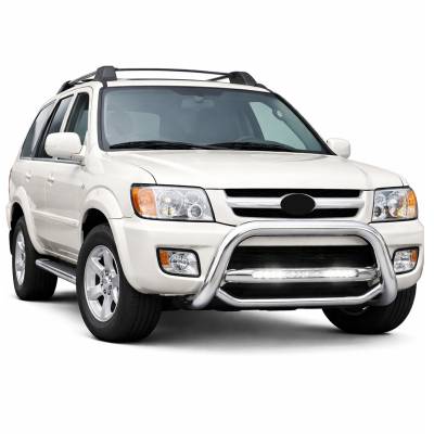 Black Horse Off Road - MAX Beacon Bull Bar-Stainless Steel-1999-2003 Infiniti QX4/1999-2004 Nissan Pathfinder|Black Horse Off Road - Image 4