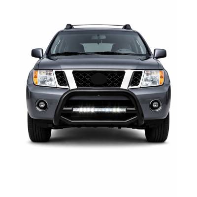 Black Horse Off Road - MAX Beacon Bull Bar-Black-2005-2007 Nissan Pathfinder/2005-2015 Nissan Xterra/2005-2021 Nissan Frontier|Black Horse Off Road - Image 2