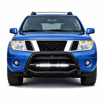 Black Horse Off Road - MAX Beacon Bull Bar-Black-2005-2007 Nissan Pathfinder/2005-2015 Nissan Xterra/2005-2021 Nissan Frontier|Black Horse Off Road - Image 5