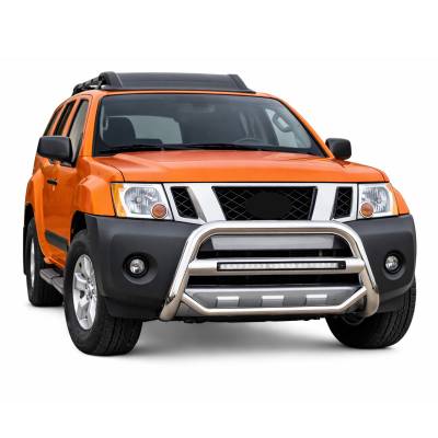 Black Horse Off Road - MAX Beacon Bull Bar-Stainless Steel-2005-2007 Nissan Pathfinder/2005-2015 Nissan Xterra/2005-2021 Nissan Frontier|Black Horse Off Road - Image 7