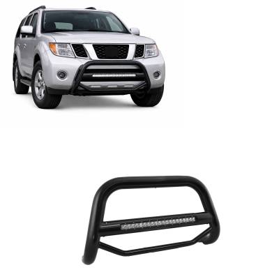 MAX Beacon Bull Bar-Black-2008-2012 Nissan Pathfinder|Black Horse Off Road