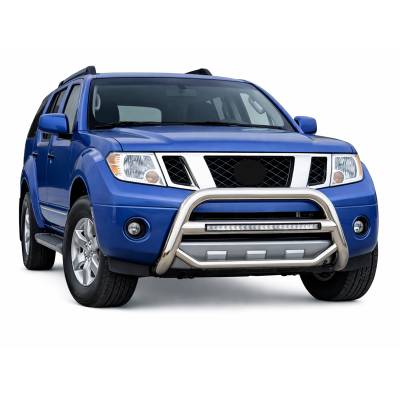 Black Horse Off Road - MAX Beacon Bull Bar-Stainless Steel-2008-2012 Nissan Pathfinder|Black Horse Off Road - Image 3