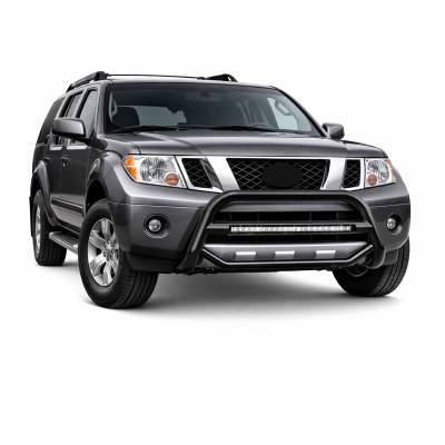 Black Horse Off Road - MAX Beacon Bull Bar-Black-2005-2021 Nissan Frontier/2005-2007 Nissan Pathfinder/2005-2015 Nissan Xterra|Black Horse Off Road - Image 4