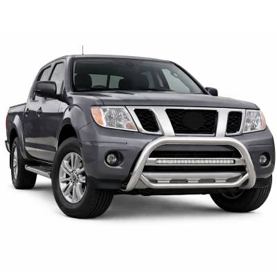 Black Horse Off Road - MAX Beacon Bull Bar-Stainless Steel-2005-2021 Nissan Frontier/2005-2007 Nissan Pathfinder/2005-2015 Nissan Xterra|Black Horse Off Road - Image 5