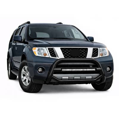 Black Horse Off Road - MAX Beacon Bull Bar-Black-2008-2012 Nissan Pathfinder|Black Horse Off Road - Image 2
