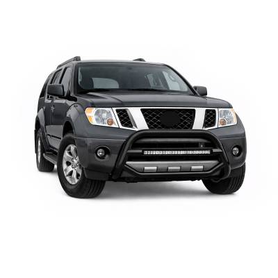 Black Horse Off Road - MAX Beacon Bull Bar-Black-2008-2012 Nissan Pathfinder|Black Horse Off Road - Image 3