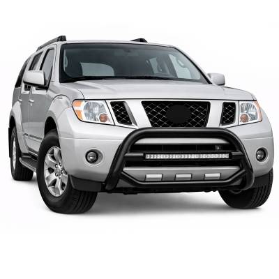 Black Horse Off Road - MAX Beacon Bull Bar-Black-2008-2012 Nissan Pathfinder|Black Horse Off Road - Image 4