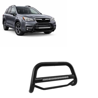 Black Horse Off Road - MAX Beacon Bull Bar-Black-2014-2018 Subaru Forester|Black Horse Off Road - Image 2