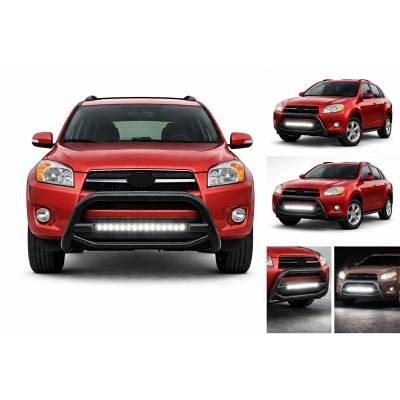 Black Horse Off Road - MAX Beacon Bull Bar-Black-2006-2018 Toyota RAV4|Black Horse Off Road - Image 5
