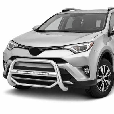 Black Horse Off Road - MAX Beacon Bull Bar-Stainless Steel-2006-2018 Toyota RAV4|Black Horse Off Road - Image 2