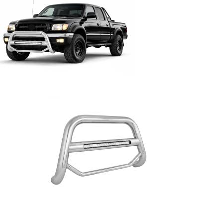 Black Horse Off Road - MAX Beacon Bull Bar-Stainless Steel-1998-2004 Toyota Tacoma|Black Horse Off Road - Image 2