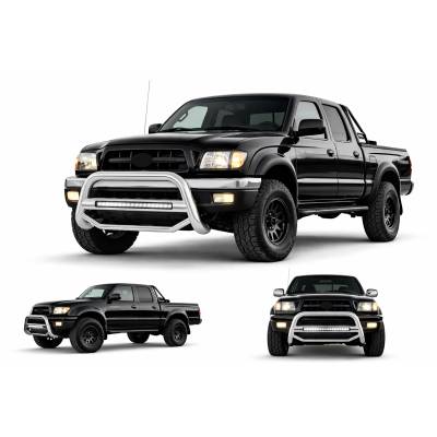 Black Horse Off Road - MAX Beacon Bull Bar-Stainless Steel-1998-2004 Toyota Tacoma|Black Horse Off Road - Image 3