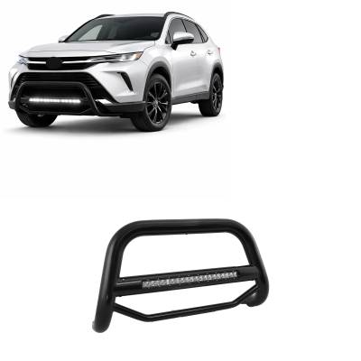 Black Horse Off Road - MAX Beacon Bull Bar-Black-2019-2024 Toyota Rav4/2021-2024 Toyota Venza|Black Horse Off Road - Image 2