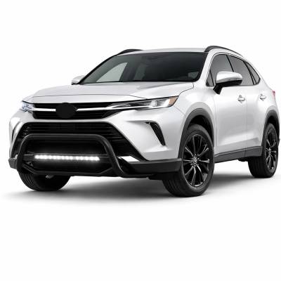 Black Horse Off Road - MAX Beacon Bull Bar-Black-2019-2024 Toyota Rav4/2021-2024 Toyota Venza|Black Horse Off Road - Image 3