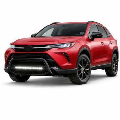 Black Horse Off Road - MAX Beacon Bull Bar-Black-2019-2024 Toyota Rav4/2021-2024 Toyota Venza|Black Horse Off Road - Image 4