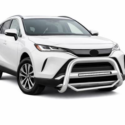 Black Horse Off Road - MAX Beacon Bull Bar-Stainless Steel-2019-2024 Toyota Rav4/2021-2024 Toyota Venza|Black Horse Off Road - Image 4