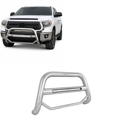 Black Horse Off Road - MAX Beacon Bull Bar-Stainless Steel-2007-2021 Toyota Tundra/2008-2022 Toyota Sequoia|Black Horse Off Road - Image 2