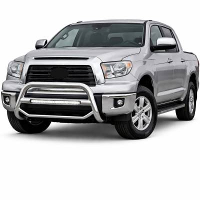 MAX Beacon Bull Bar-Stainless Steel-2007-2021 Toyota Tundra/2008-2022 Toyota Sequoia|Black Horse Off Road