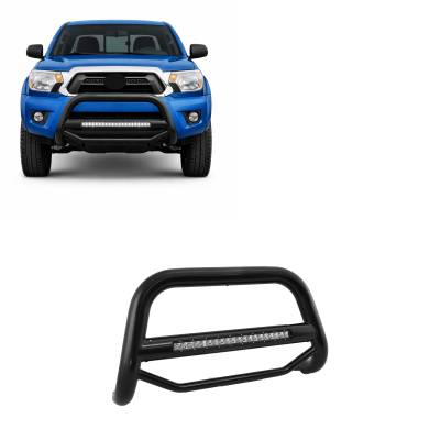 Black Horse Off Road - MAX Beacon Bull Bar-Black-2005-2015 Toyota Tacoma|Black Horse Off Road - Image 2