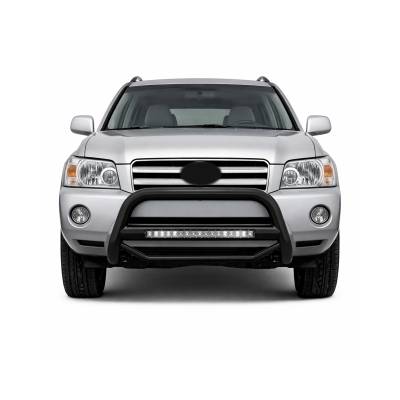 Black Horse Off Road - MAX Beacon Bull Bar-Black-2001-2007 Toyota Highlander|Black Horse Off Road - Image 4