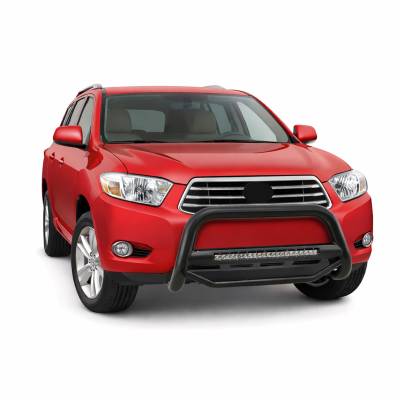 Black Horse Off Road - MAX Beacon Bull Bar-Black-2008-2010 Toyota Highlander|Black Horse Off Road - Image 4
