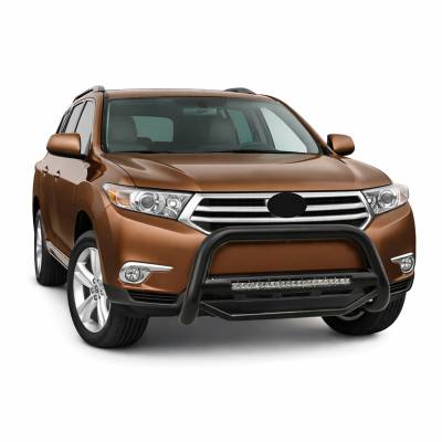 Black Horse Off Road - MAX Beacon Bull Bar-Black-2011-2013 Toyota Highlander|Black Horse Off Road - Image 2