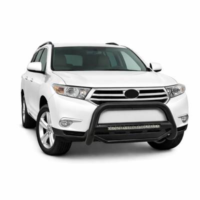 Black Horse Off Road - MAX Beacon Bull Bar-Black-2011-2013 Toyota Highlander|Black Horse Off Road - Image 3