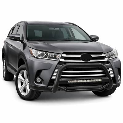 Black Horse Off Road - MAX Beacon Bull Bar-Black-2014-2019 Toyota Highlander|Black Horse Off Road - Image 2