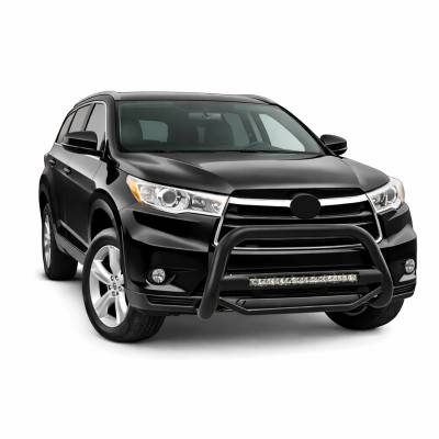 Black Horse Off Road - MAX Beacon Bull Bar-Black-2014-2019 Toyota Highlander|Black Horse Off Road - Image 3