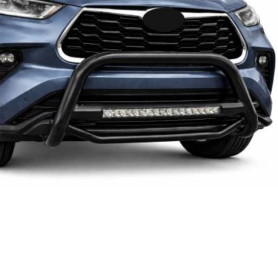 Black Horse Off Road - MAX Beacon Bull Bar-Black-2020-2023 Toyota Highlander|Black Horse Off Road - Image 5
