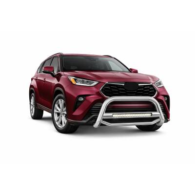 Black Horse Off Road - MAX Beacon Bull Bar-Stainless Steel-2020-2023 Toyota Highlander|Black Horse Off Road - Image 3