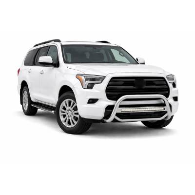Black Horse Off Road - MAX Beacon Bull Bar-Stainless Steel-2008-2022 Toyota Sequoia/2007-2021 Toyota Tundra|Black Horse Off Road - Image 3