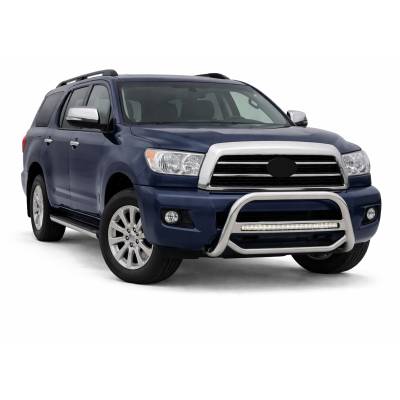 Black Horse Off Road - MAX Beacon Bull Bar-Stainless Steel-2008-2022 Toyota Sequoia/2007-2021 Toyota Tundra|Black Horse Off Road - Image 4