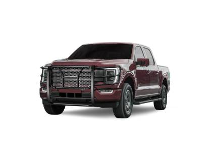 Black Horse Off Road - RUGGED HD Grille Guard-Black-2021-2026 Ford F-150|Black Horse Off Road - Image 3