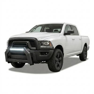 Black Horse Off Road - ARMOUR Bull Bar-Matte Black-2019-2024 Ram 1500 Classic/2011-2018 Ram 1500/2009-2010 Dodge Ram 1500|Black Horse Off Road - Image 2