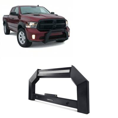 ARMOUR Bull Bar-Matte Black-2019-2024 Ram 1500 Classic/2011-2018 Ram 1500/2009-2010 Dodge Ram 1500|Black Horse Off Road