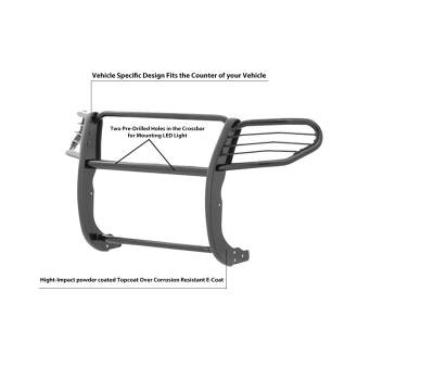Black Horse Off Road - Grille Guard-Black-2016-2019 Ford Explorer|Black Horse Off Road - Image 10