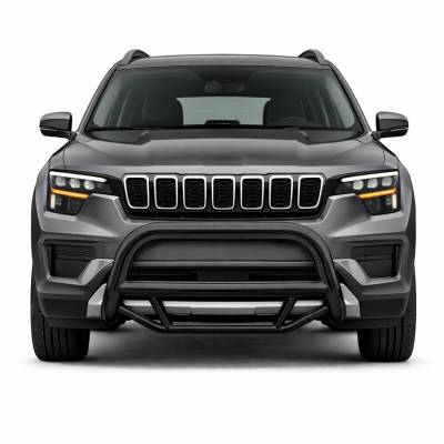 Black Horse Off Road - Max Bull Bar-Black-2022-2024-Jeep Cherokee | Black Horse Off Road - Image 2