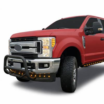 Black Horse Off Road - MAX T Bull Bar-Textured Black-2017-2025 Ford F-250 Super Duty/2017-2025 Ford F-350 Super Duty/2017-2025 Ford F-450 Super Duty/2017-2025 Ford F-550 Super Duty|Black Horse Off Road - Image 4