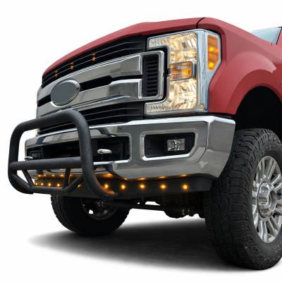 Black Horse Off Road - MAX T Bull Bar-Textured Black-2017-2025 Ford F-250 Super Duty/2017-2025 Ford F-350 Super Duty/2017-2025 Ford F-450 Super Duty/2017-2025 Ford F-550 Super Duty|Black Horse Off Road - Image 5