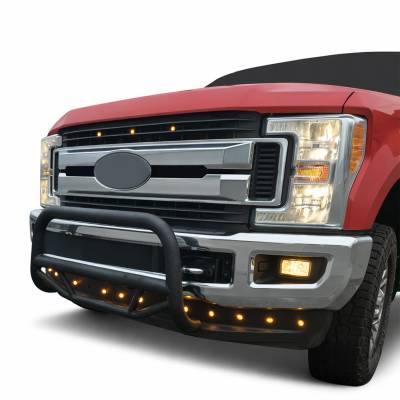 Black Horse Off Road - MAX T Bull Bar-Textured Black-2017-2025 Ford F-250 Super Duty/2017-2025 Ford F-350 Super Duty/2017-2025 Ford F-450 Super Duty/2017-2025 Ford F-550 Super Duty|Black Horse Off Road - Image 6