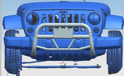 Black Horse Off Road - MAX T Bull Bar-Textured Black-2019-2023 Ford Ranger|Black Horse Off Road - Image 15